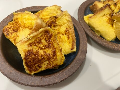 【簡単】フランス産バターでずぼらなフレンチトースト
